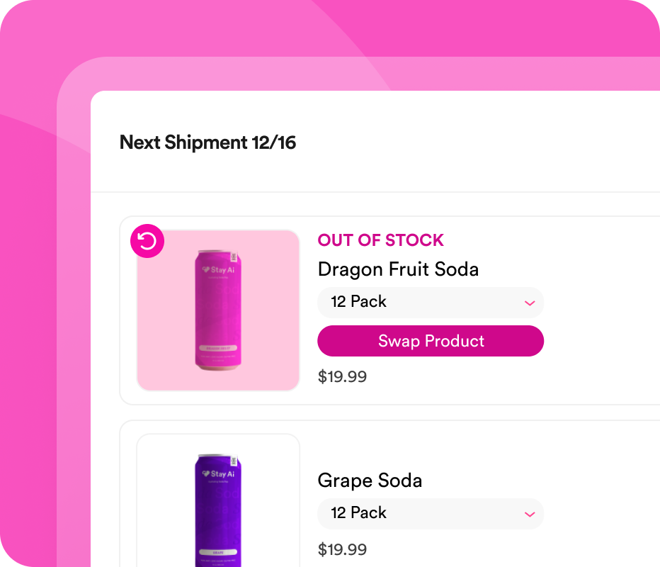 Advanced out-of-stock notifications