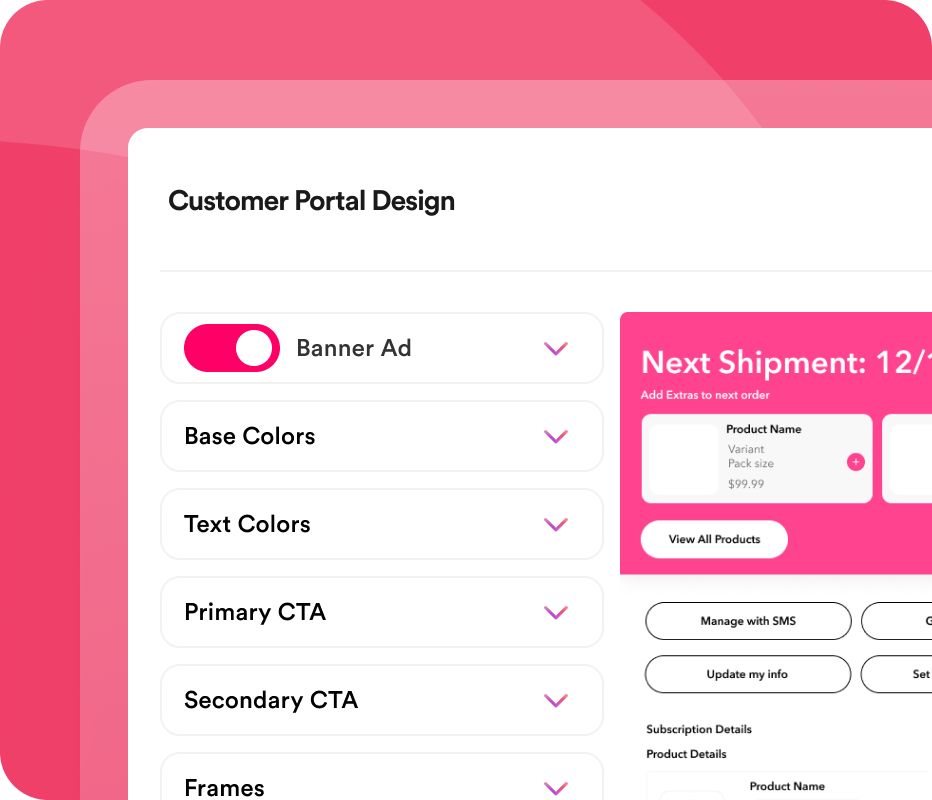 No-code customization