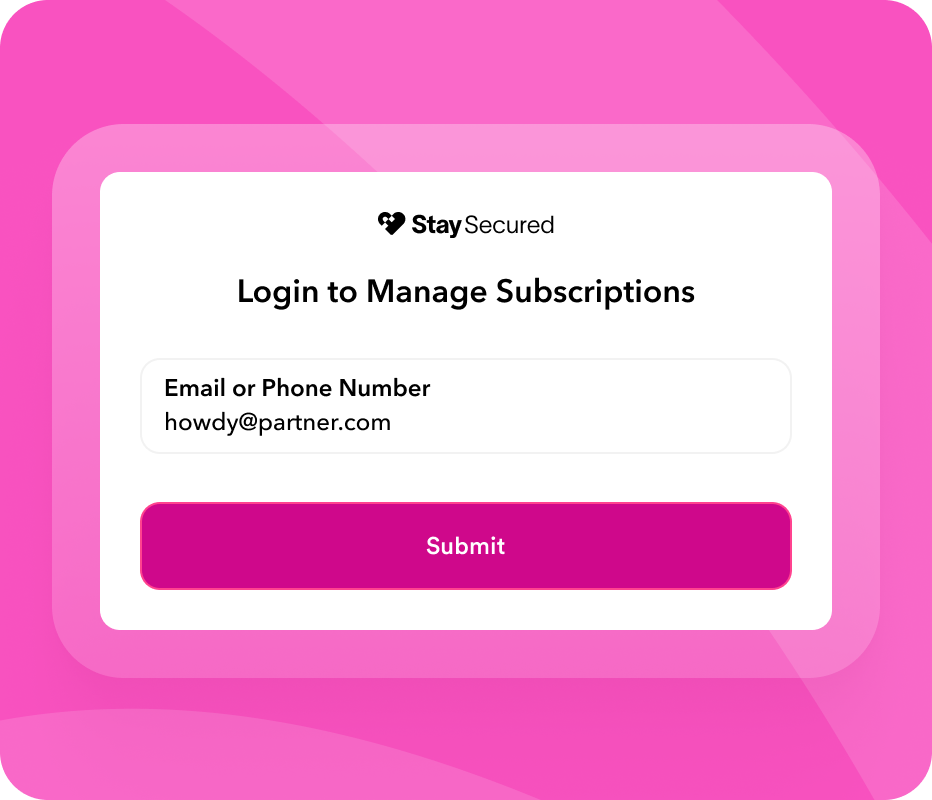 Passwordless login