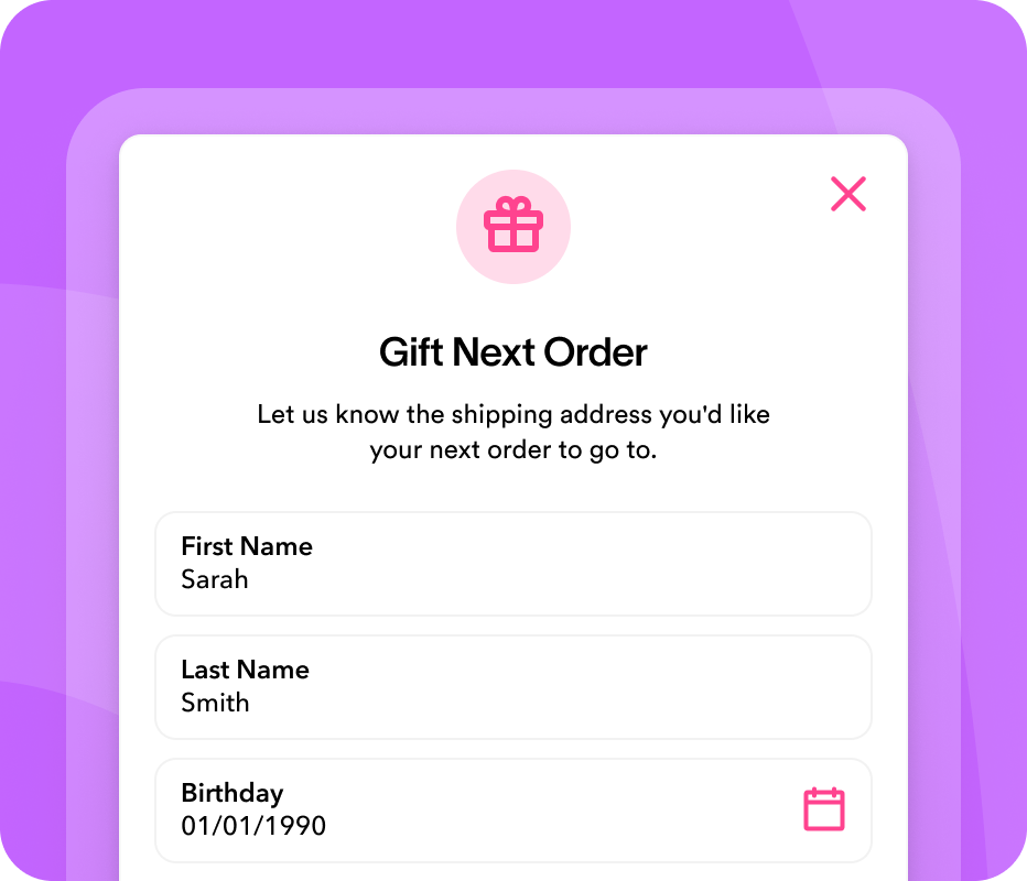 Seamless gifting