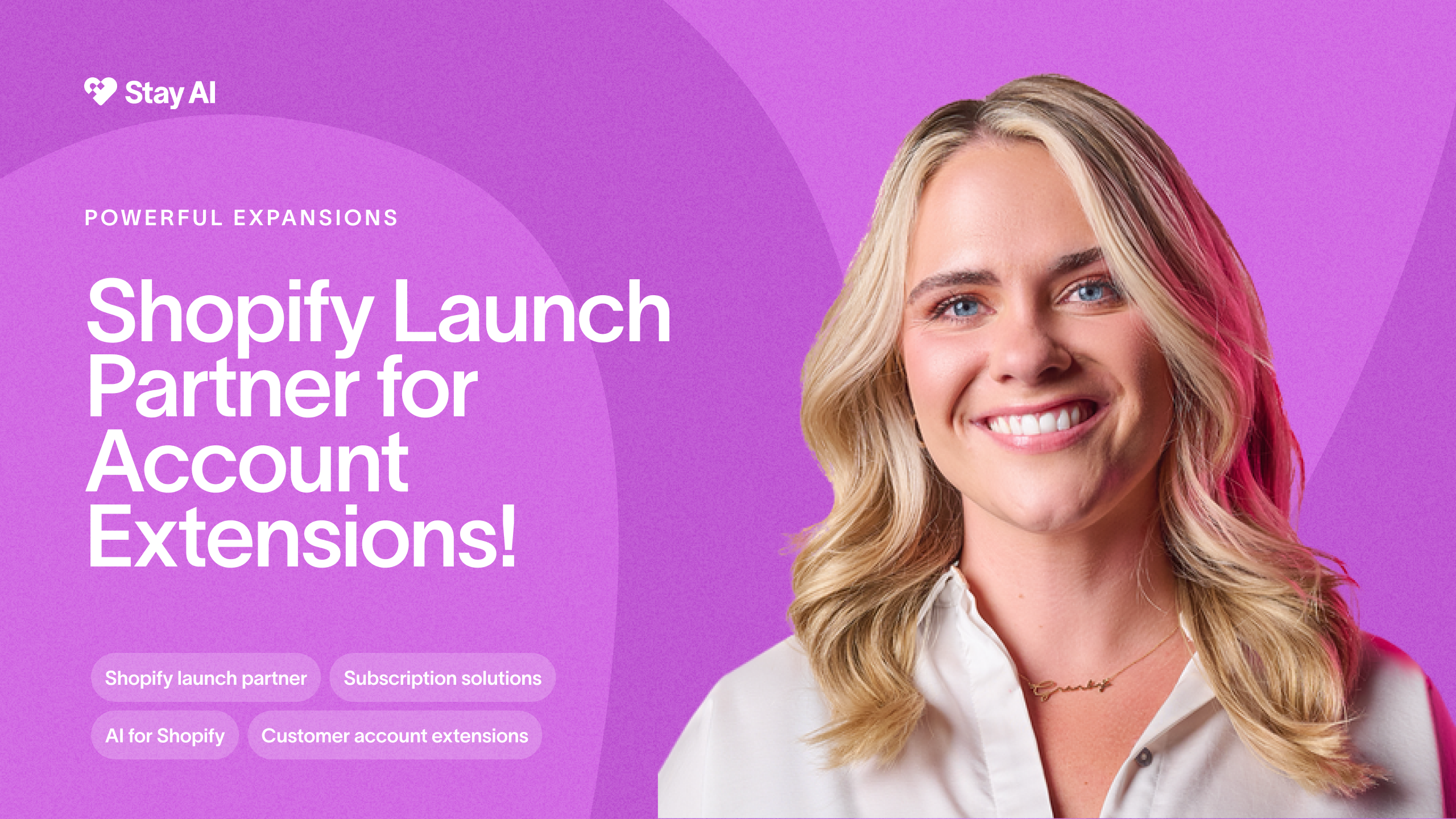 Shopify Launch Partner for Account Extensions!